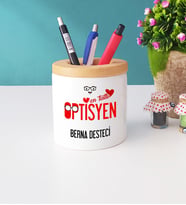 Mesajlı Optisyen Tasarımlı Kişiye Özel Optisyen Kalemlik