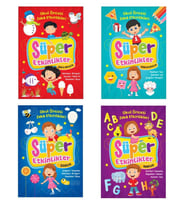 Okul Öncesi Süper Etkinlikler Seti 4 Kitap