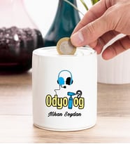 Odyolog Kişiye Özel Kumbara