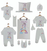 Pia Baby GL 1916 11 Parça İsme Özel Hastane Çıkışı