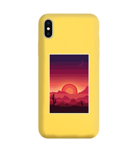 Sarı Lansman Telefon Kılıfı Iphone X