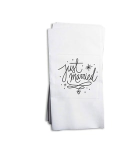 Just Married Peçete Baskı 25 Adet