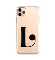 Iphone 11 Pro Max Harf Tasarımlı Telefon Kılıfı L-Harfi 