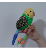 Amigurumi Kuş  Muhabbet Kuşu (Çok Renkli)