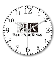 K Project Return Of Kings Duvar Saati Bombeli Gercek Cam