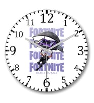 Fortnite Skin Twitch Prime Duvar Saati Bombeli Gercek Cam