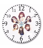 Gfriend  Duvar Saati Bombeli Gercek Cam
