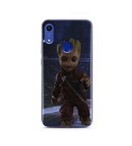 Baby Groot Tasarım Süper Şeffaf Silikon Telefon Kılıfı Huawei Honor 8A 