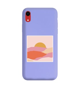 Lila Lansman Telefon Kılıfı Iphone XR