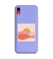 Lila Lansman Telefon Kılıfı Iphone XR