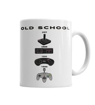 Old School Gamer Kupa Bardak Porselen