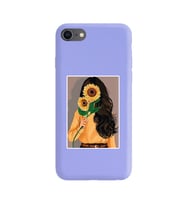 Lila Lansman Telefon Kılıfı Iphone 8