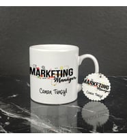Marketing Manager Kupa Bardak ve Anahtarlık Set