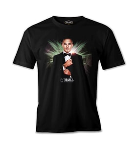 Pitbull Siyah Erkek Tshirt