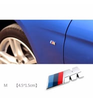 BMW M Sticker Metal Arma 2 Renk  Carmaniaks CRM9048