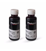 Hp Tüm Model Yazıcılar için 2 Adet Siyah Photoink Mürekkep