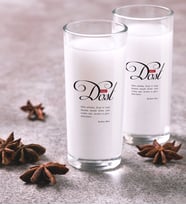BK Gift Kişiye Özel Renkli Baskılı Mânâ Dost İkili Rakı Bardağı Seti-1 (Beyaz)