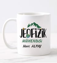 Jeofizik Mühendisi  Kupa (Beyaz)