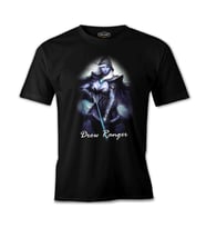 Dota 2 - Drow Ranger Siyah Erkek Tshirt