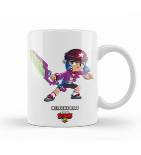 Brawl Stars Heroıne Bıbı Kupa Bardak Porselen