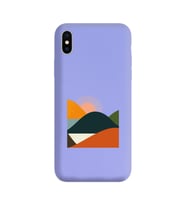 Mor Lansman Kılıf iPhone X