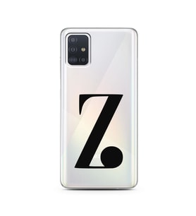 Samsung A51 Harf Tasarımlı Telefon Kılıfı Z-Harfi 