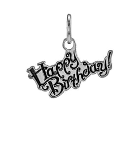 Happy Birthday Gümüş Kolye Özel Gün Hediyesi (Gold)