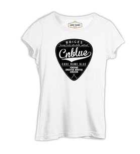 CNBlue - Code Blue Beyaz Kadın Tshirt