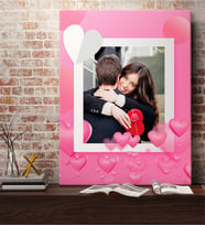 BK Gift Kişiye Özel Fotoğraflı Sanatsal Kanvas Tablo 6  (70x100cm.)