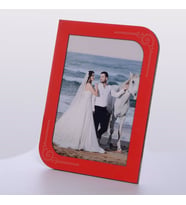 AHŞAP KIRMIZI RENK RESİM ÇERÇEVE 10x15