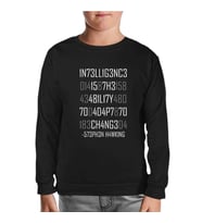 Stephan Hawking - Change Siyah Çocuk Sweatshirt
