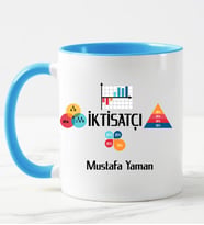 İktisatçı Kupa Bardağı Mavi