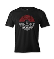 Pokemon Siyah Erkek Tshirt