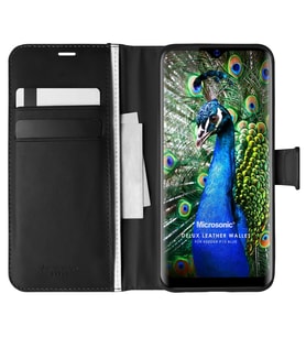Microsonic Reeder P13 Blue Kılıf Delux Leather Wallet Siyah