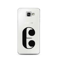 Samsung A3 (2016) Harf Tasarımlı Telefon Kılıfı E-Harfi 