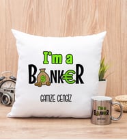 Bankacı Yastık ve Silver Kupa Bardak