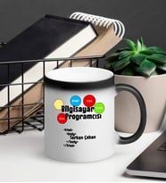 Bilgisayar Programcısı Sihirli Kupa Bardak