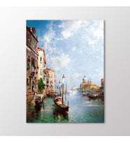Arty Tablo Büyük Kanal Venedik Tablo (Karışık)