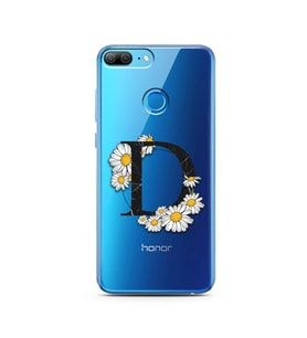 Papatya Harf Tasarım Süper Şeffaf Silikon Telefon Kılıfı Huawei Honor 9 Lite D-H
