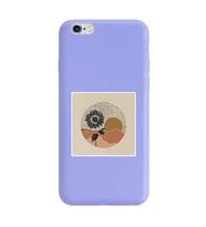 Lila Lansman Telefon Kılıfı Iphone 6