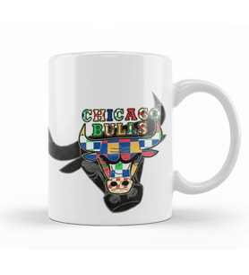 Chicago Bulls Clone Bull Kupa Bardak Porselen