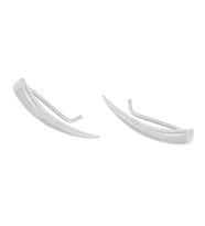 925 Ayar Gümüş Diş Earcuff Küpe (Gümüş)