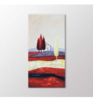 Arty Tablo Ağaçlar Tablo (Karışık)