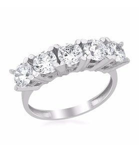 Beştaş Yüzük 4.25 Gram 14 Ayar Altın (Çok Renkli)
