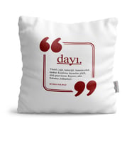 BK Gift Kişiye Özel Dayı Dekoratif Yastık  3