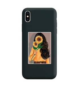 Siyah Lansman Telefon Kılıfı Iphone X
