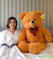140 Cm Papyonlu Büyük Ayıcık (%100 Yerli) (Kahverengi)