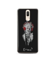 Einstein Tasarım Süper Şeffaf Silikon Telefon Kılıfı Huawei Mate 10 Lite 