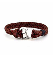 KAHVE SİYAH METAL KANCA ERKEK BİLEKLİK BT140