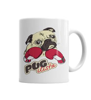 Pugilista Boks Kupa Bardak Porselen